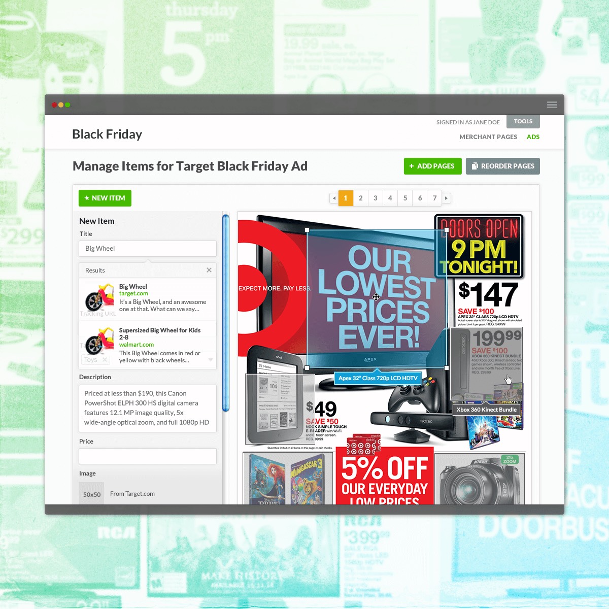 Brad's Deals Black Friday deal manager